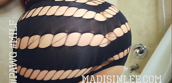  All Natural Big Ass PAWG Madisin Lee Booty Shaking
